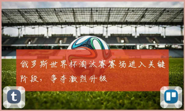 俄罗斯世界杯淘汰赛赛场进入关键阶段，争夺激烈升级